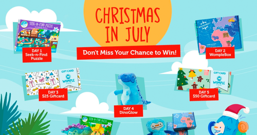 Womple Christmas in July Giveaway