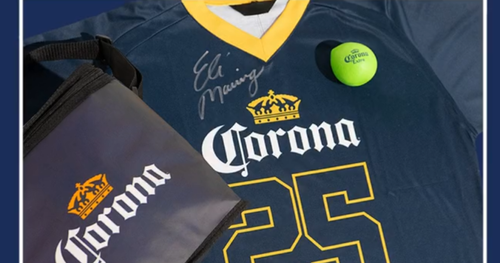 Corona/Eli Manning Football Prize Pack Sweepstakes