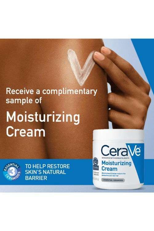 Free CeraVe Moisturizing Cream! (Received)